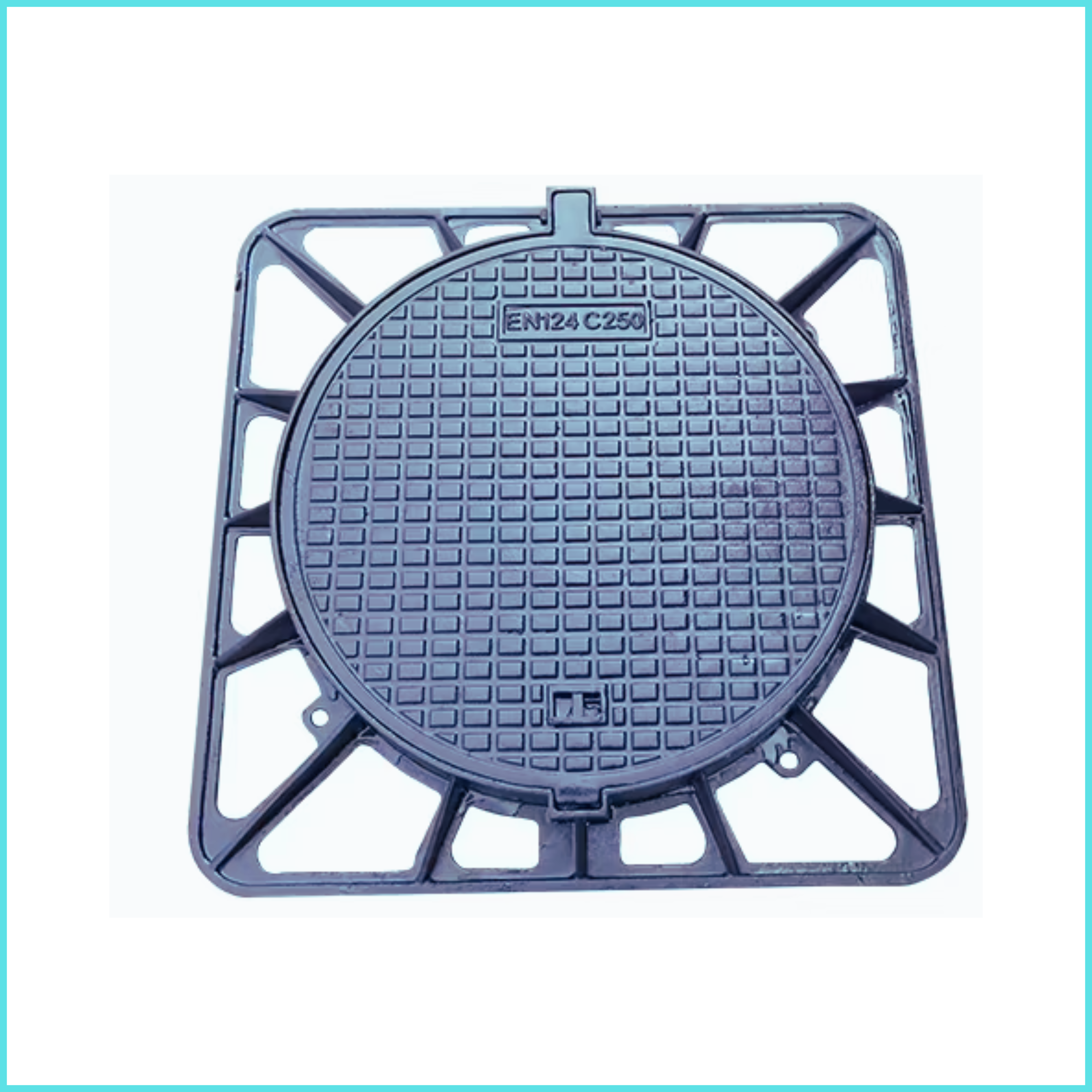 DI Round hinged Cover