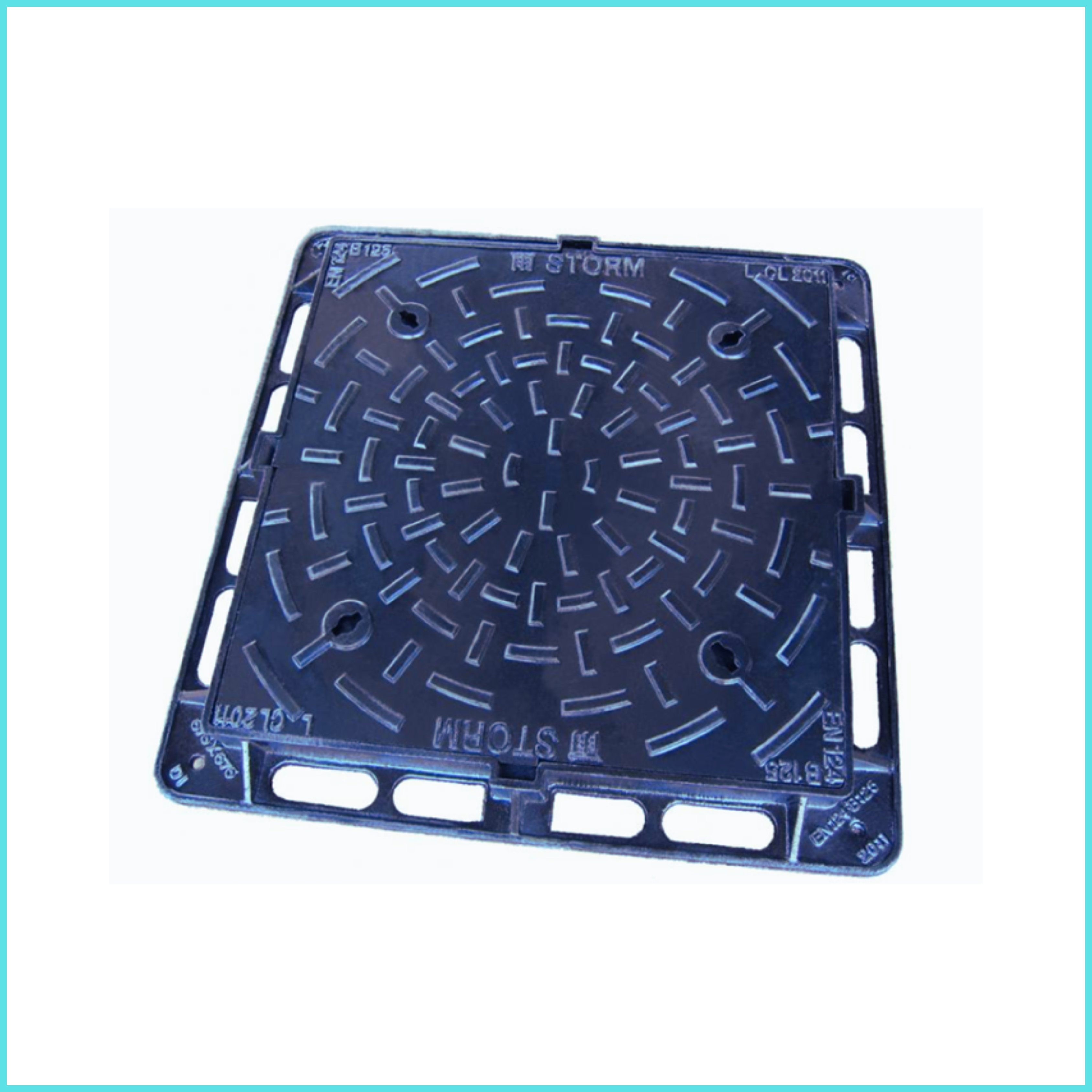 DI Round hinged Cover