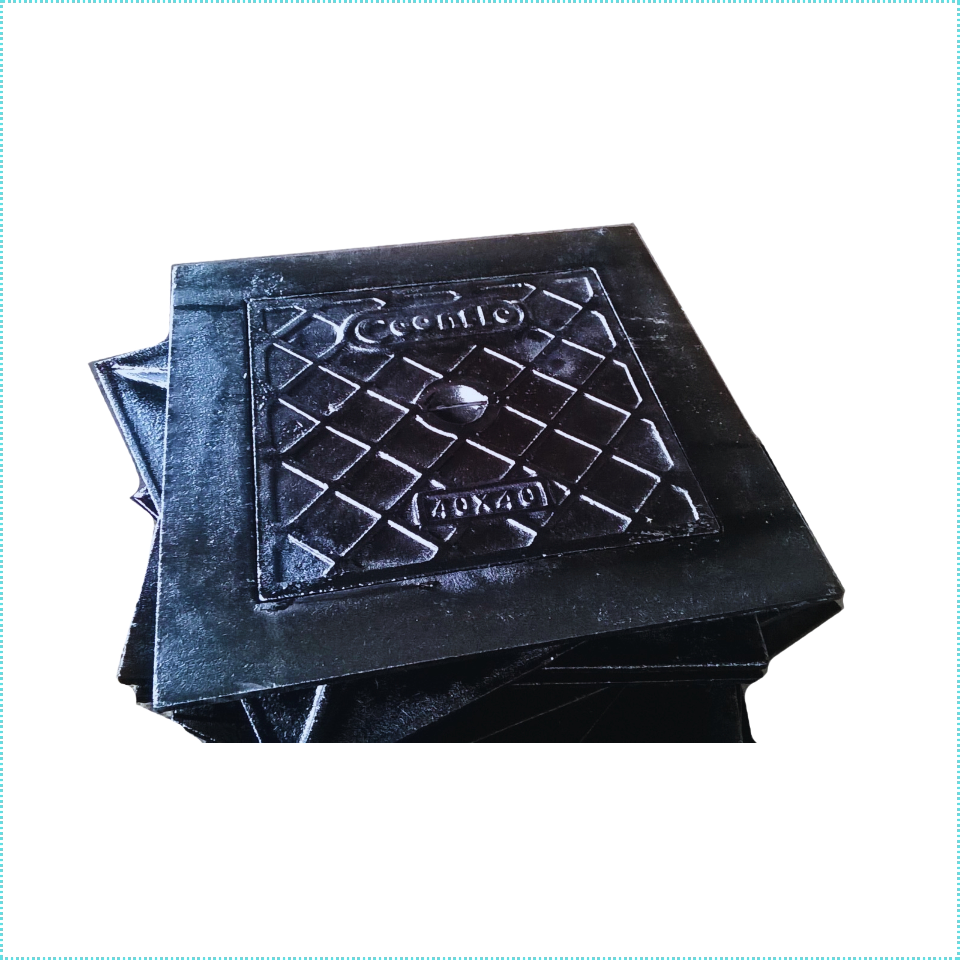 EU designed Solid top Manhole/Access Cover & Frame