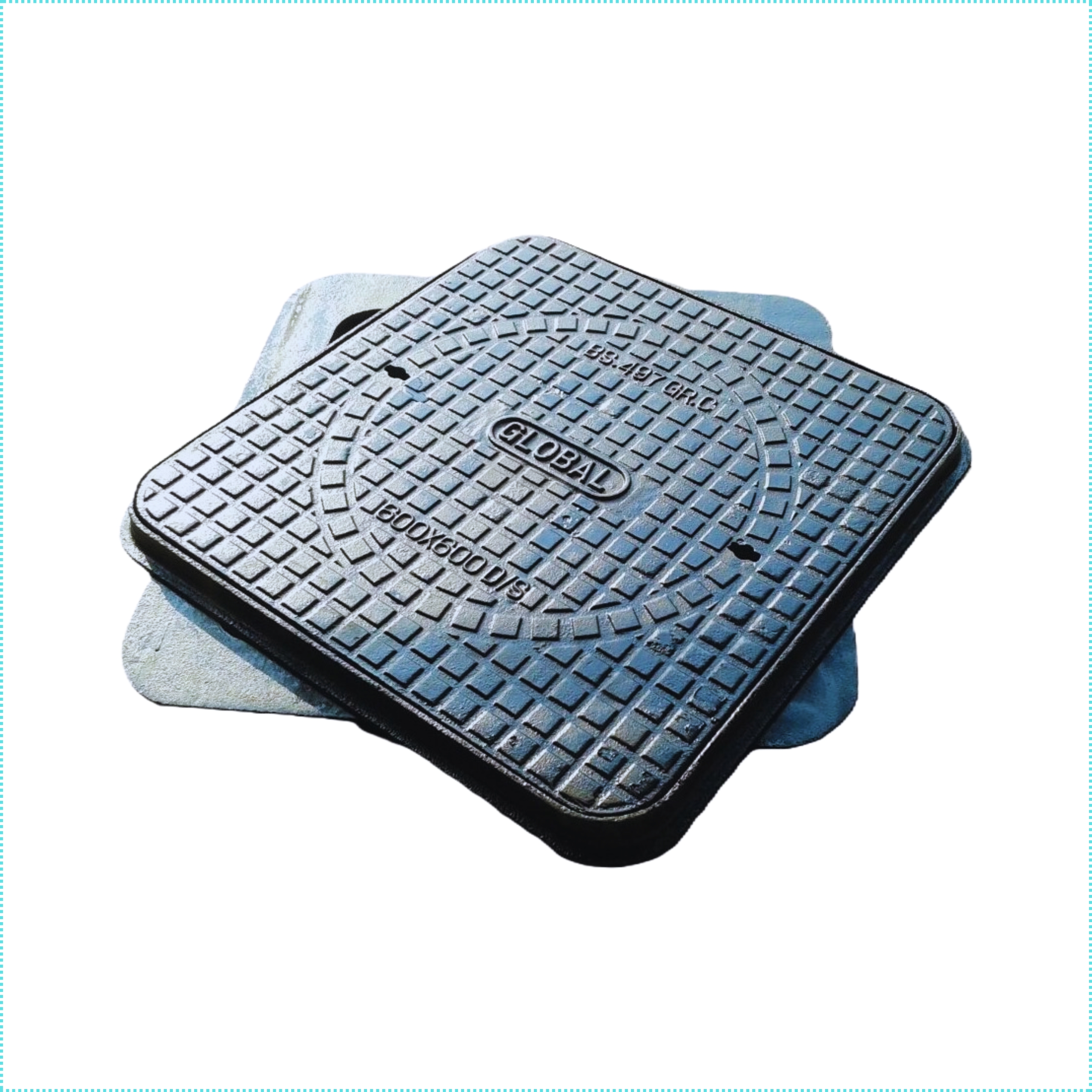 Cast Iron Manhole Cover / Access Cover & Frame