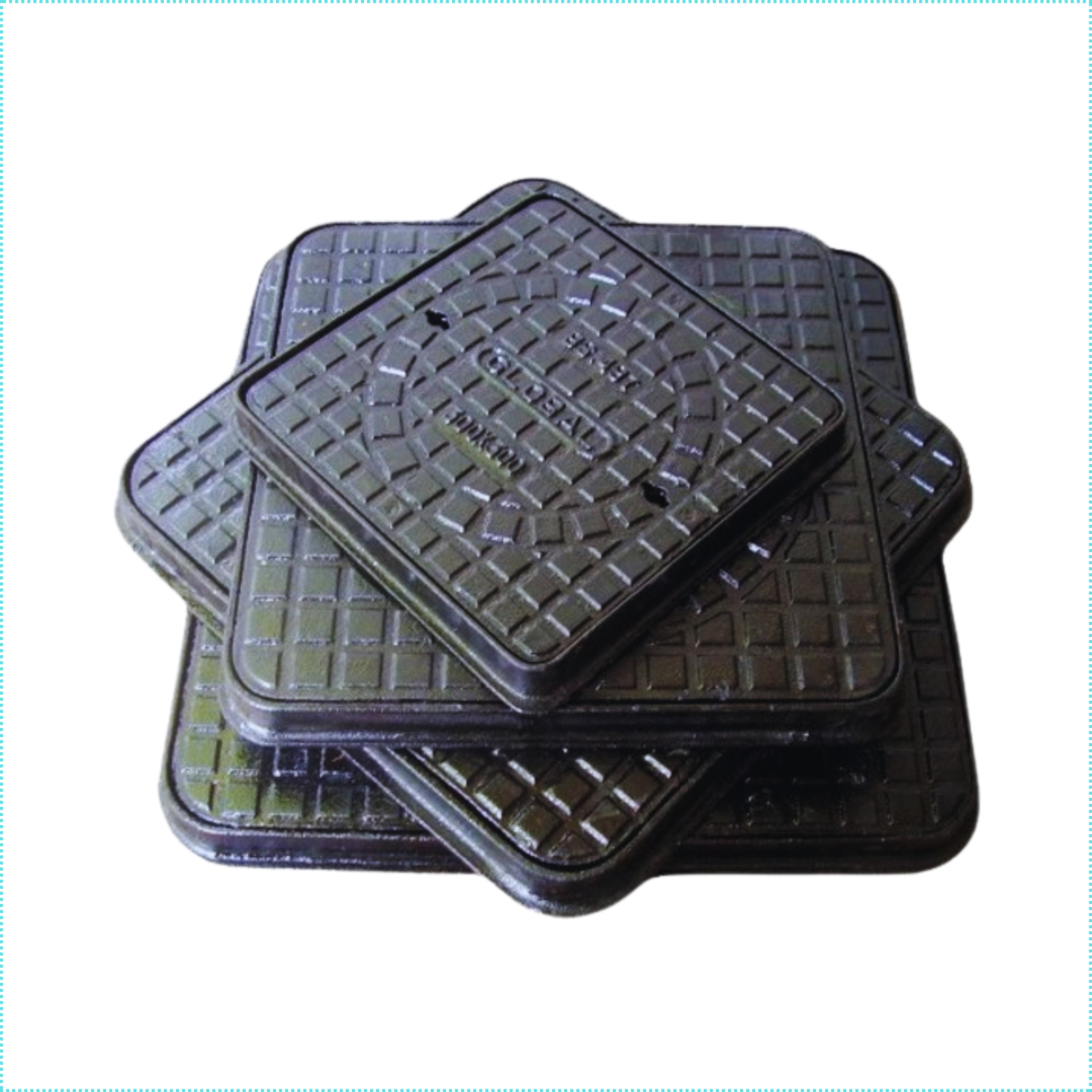 Cast Iron Manhole Cover / Access Cover with Frame