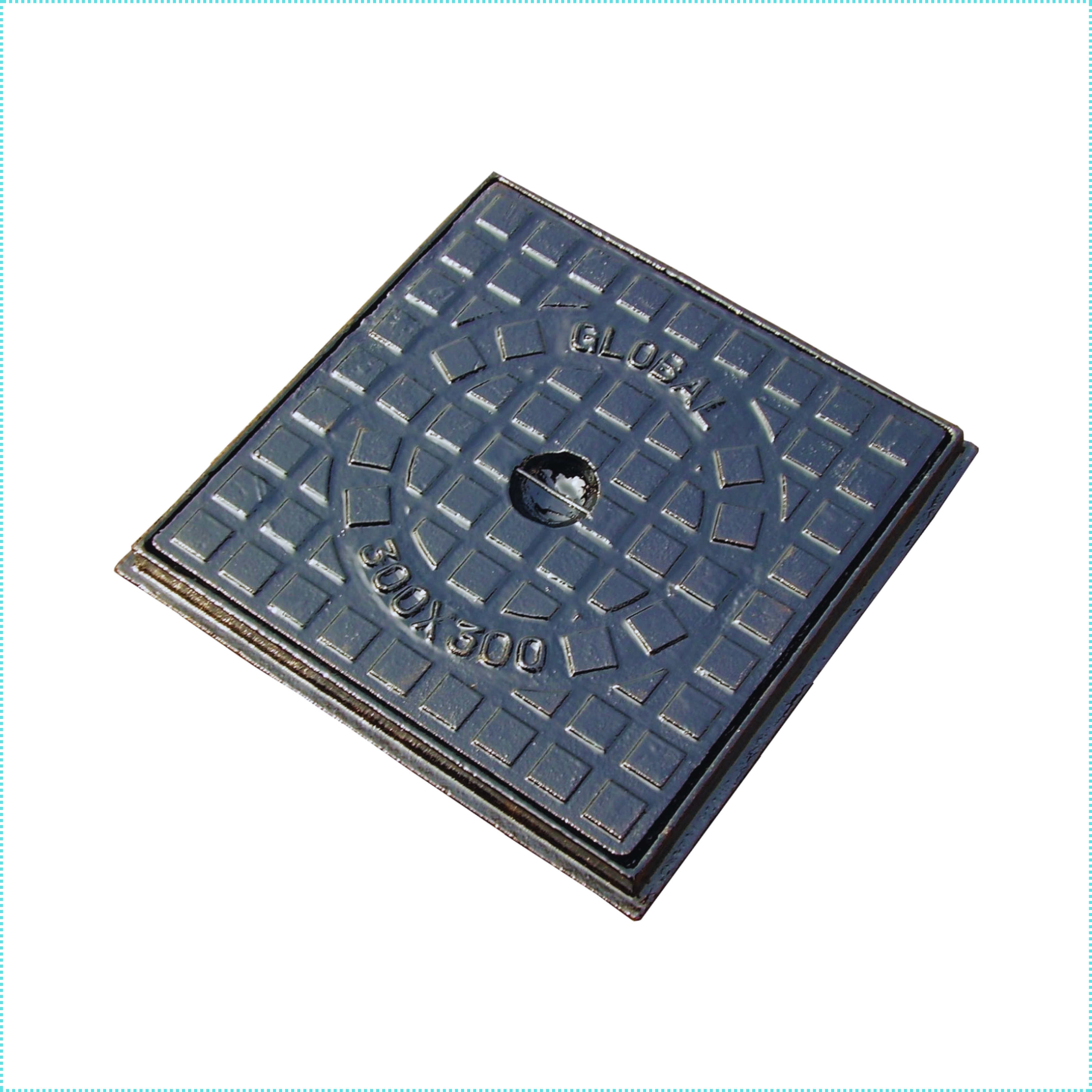 Cast Iron Manhole Cover / Access Cover with Frame