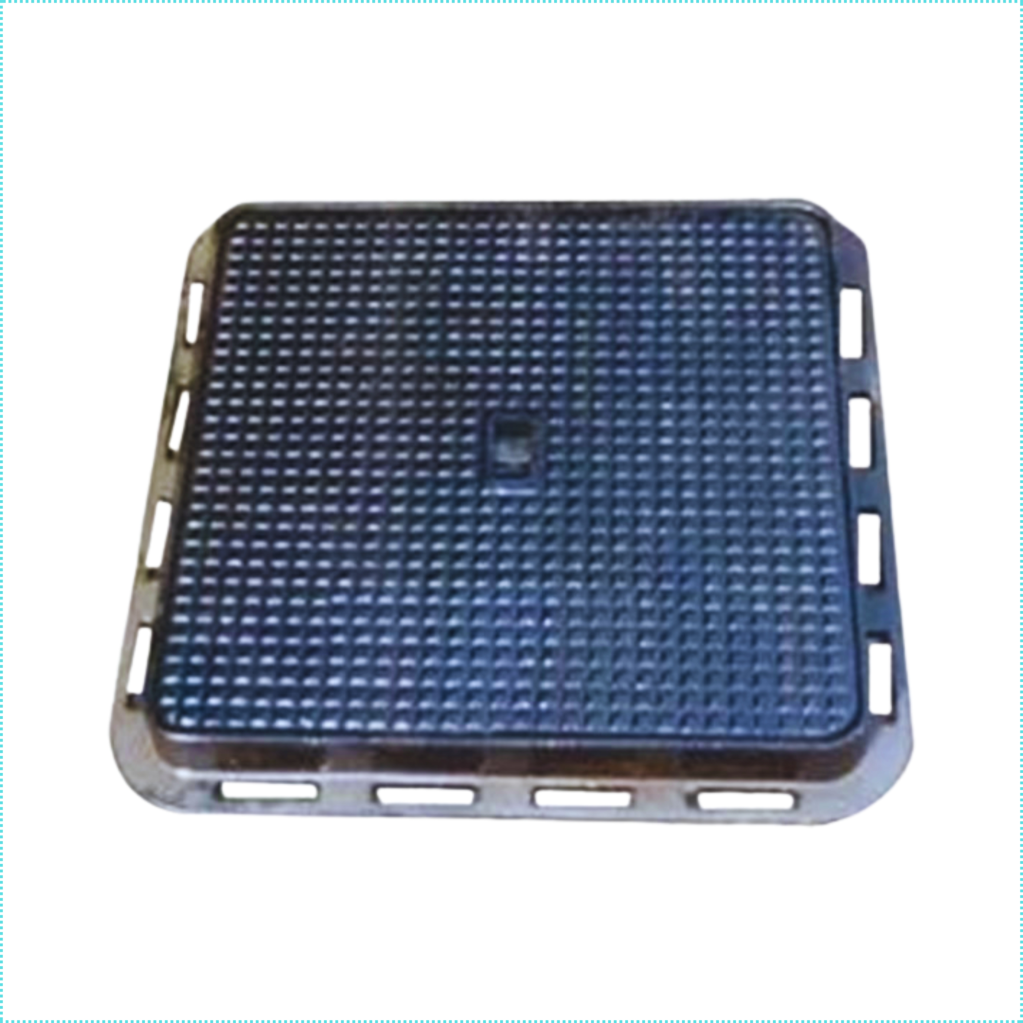 Ductile Iron Square and Rectangular Manhole/Access Cover with Frame