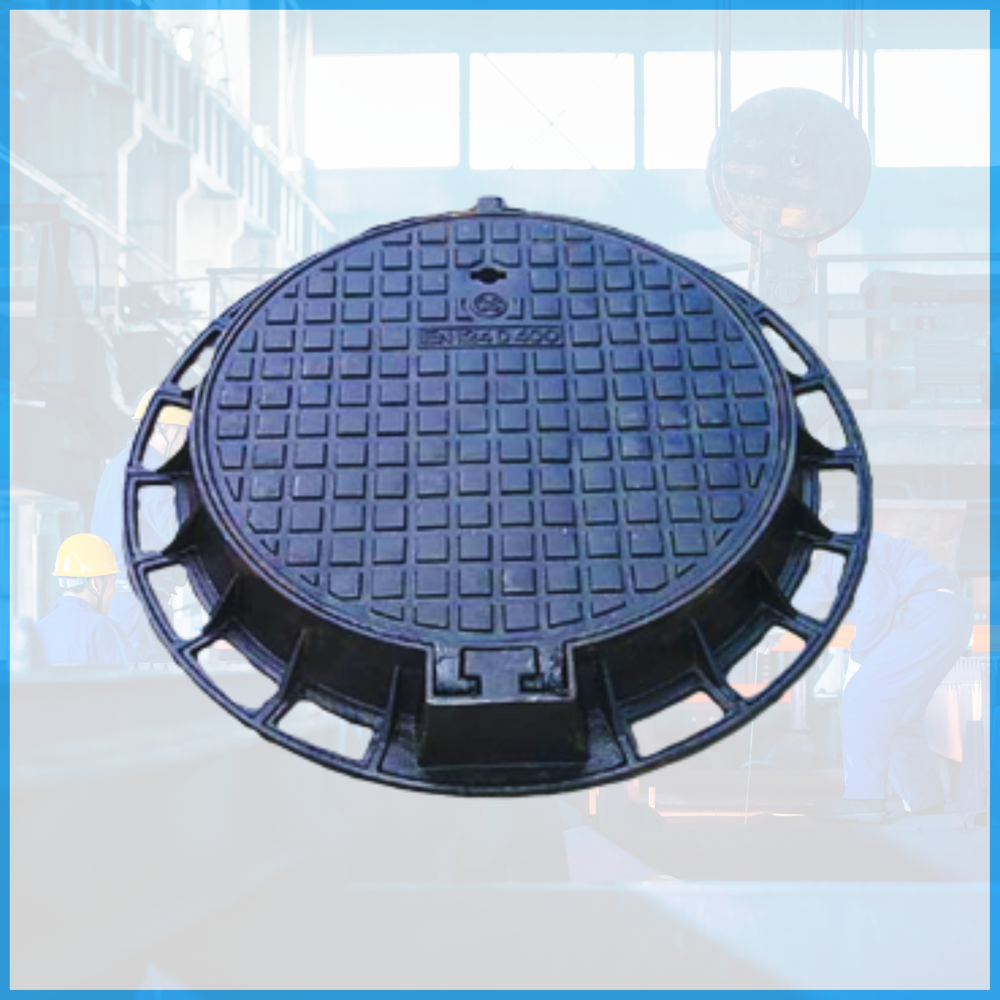 DI Round hinged Cover